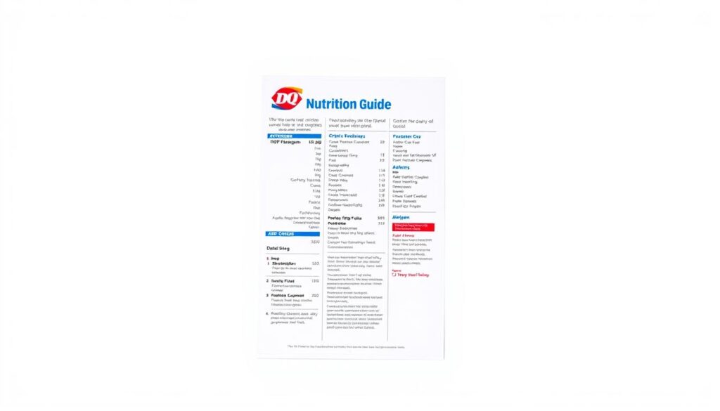 Dairy Queen Nutrition Guide Allergen Information