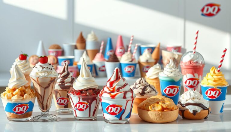 dairy queen dessert menu