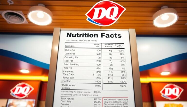 dairy queen menu nutrition