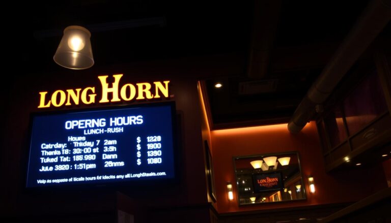 longhorn steakhouse hours
