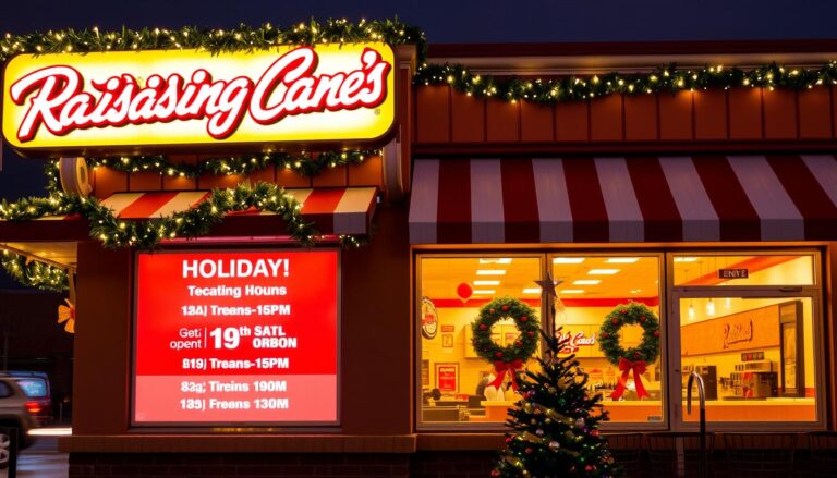 raising cane s holiday hours