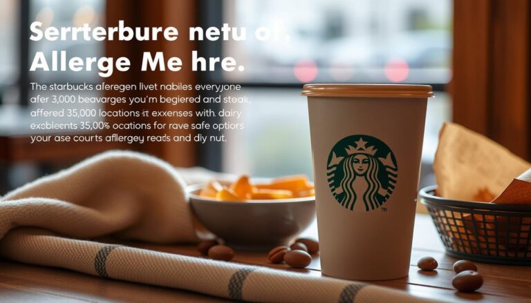 starbucks allergen menu