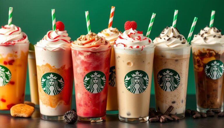 starbucks frappuccino menu