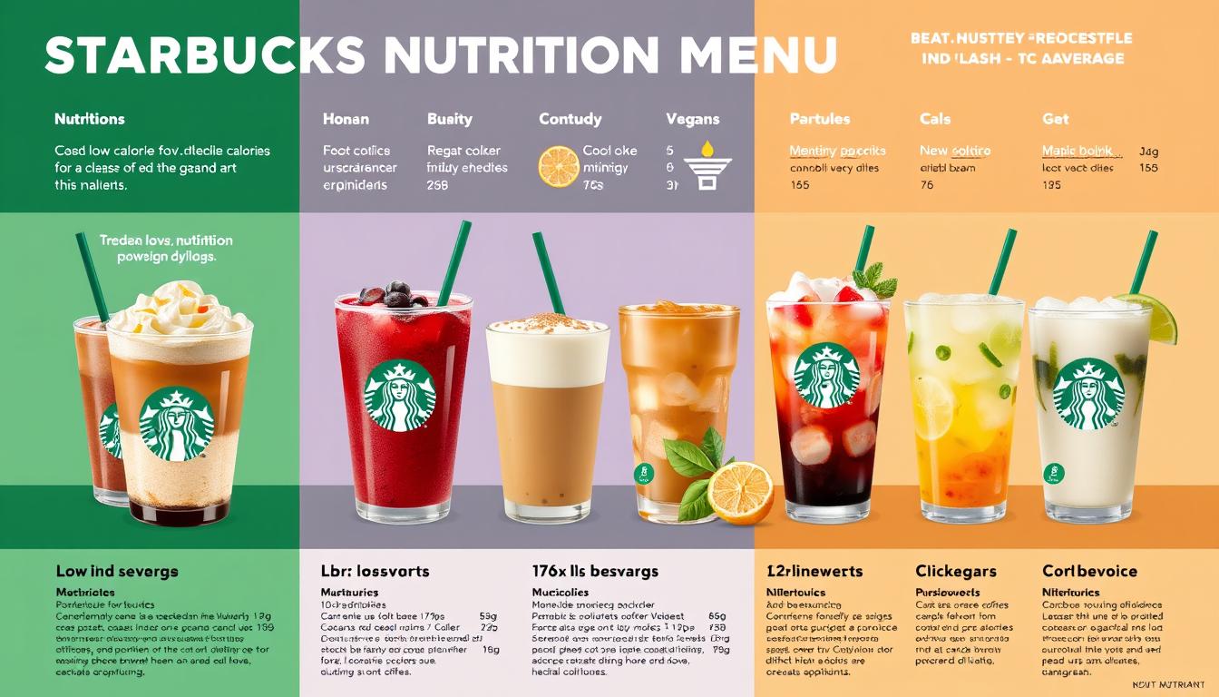 starbucks nutrition menu
