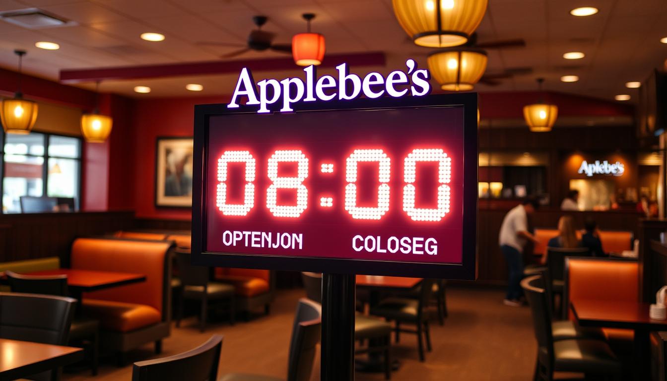what time does applebee s open and close