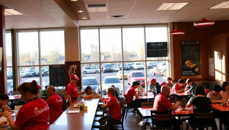 what time does chick fil a start serving lunch