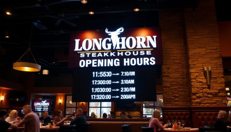 what time does longhorn open