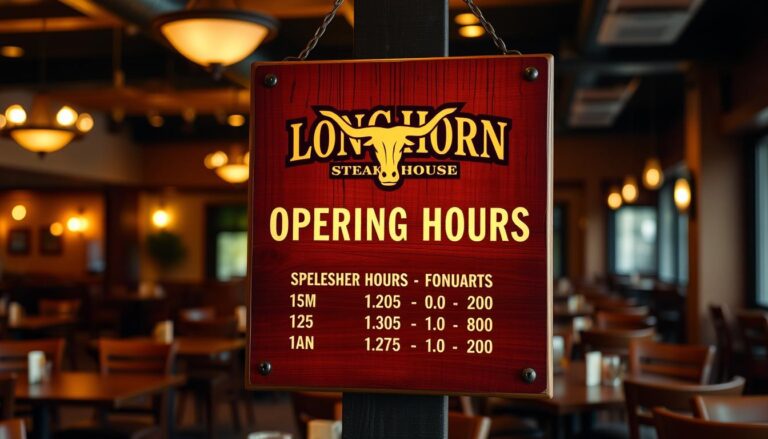 what time does longhorn steakhouse open