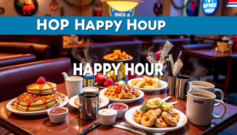 IHOP Happy Hour Menu