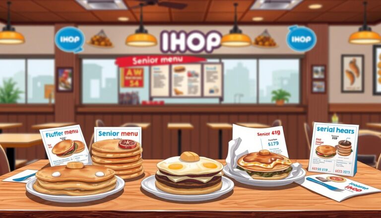 IHOP Senior Menu With Prices