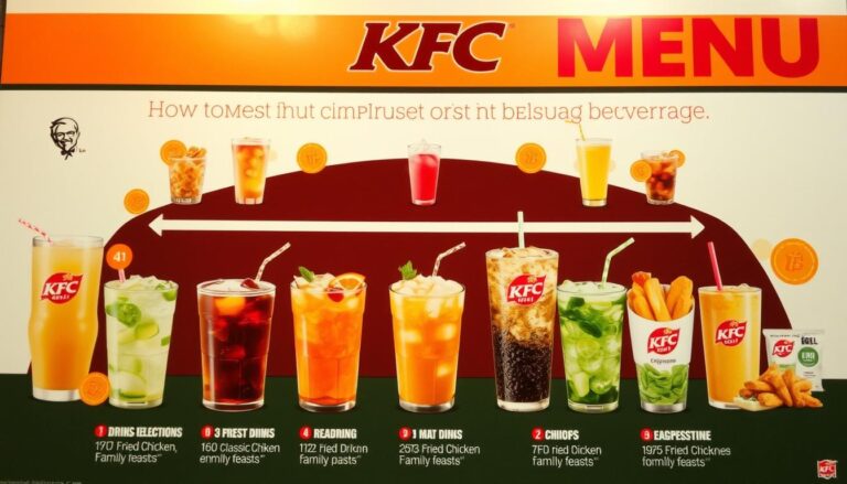 KFC Drinks Menu